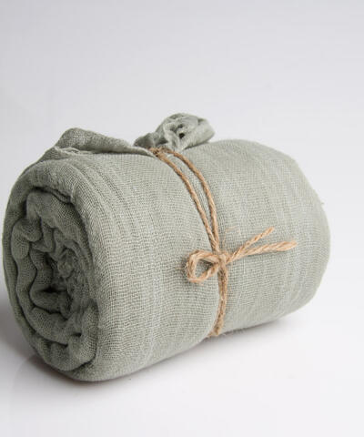 Kvinna - Madeline Scarf PowderGreen Rabens Saloner