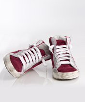 Lens High Top Sneakers Vino Dam Philippe Model