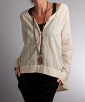 BocaRaton Shirt Ivory Rabens Saloner
