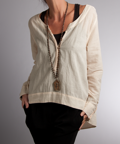 Kvinna - BocaRaton Shirt Ivory Rabens Saloner