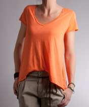 Jacksonville Tee Orange American Vintage
