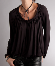 Danube Teelong Black Top Nolita
