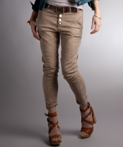 Hazel Camel Byxor MET Chino&Friends