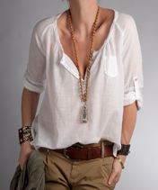 Hive White Blus Nolita