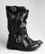 Biker Boots Black Officine Creative