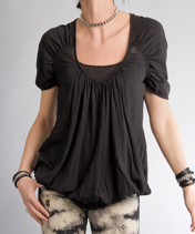 Susie Top Svart RA-RE