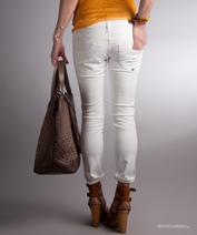 Raphael Paris White Jeans RA-RE